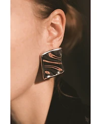 Retro Chic Tidal Glow Earrings