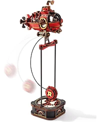 Robotime Pendulum Balance Toy, 3D Wooden Puzzles for Adults, Retro Deep-Sea Adventurer, Diy Craft Wood Puzzle Kit