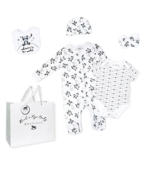 3 Stories Trading Baby Boys' 1st Year Baby Shower Gift Crate, 33-Piece Set