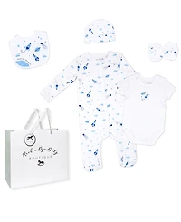 3 Stories Trading Baby Boys' First Years Baby Shower Gift Crate, 38-Piece Set