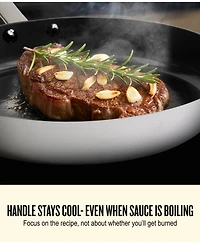 Alva Maestro Nonstick Stainless Steel Frying Pan – 5-Ply