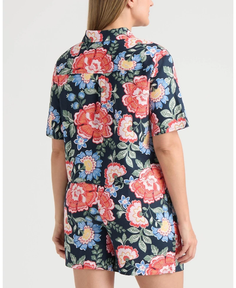 Ellen Tracy Women's Camp Shirt