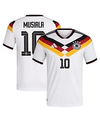 Adidas Men's Jamal Musiala White Germany National Team 2026 Home Authentic Jersey