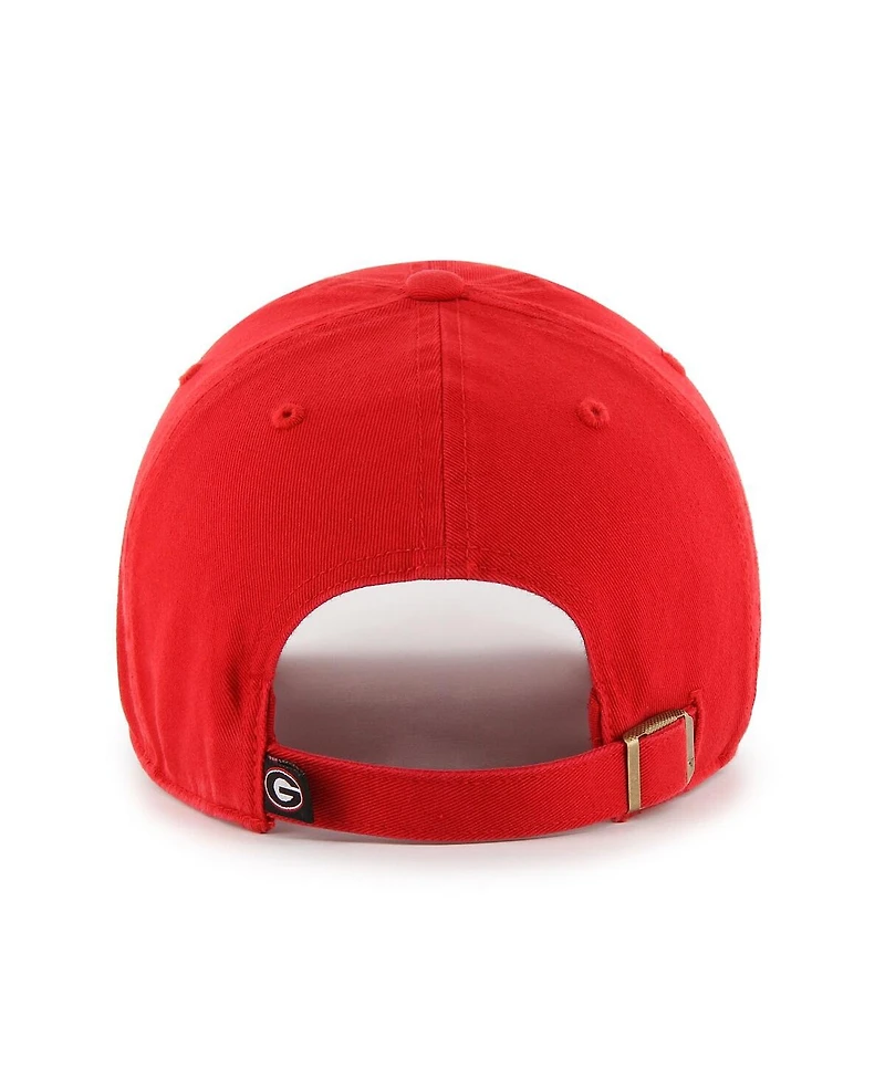 '47 Brand Men's Red Georgia Bulldogs Classic Arch Clean Up Adjustable Hat