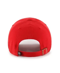 '47 Brand Men's Red Georgia Bulldogs Classic Arch Clean Up Adjustable Hat