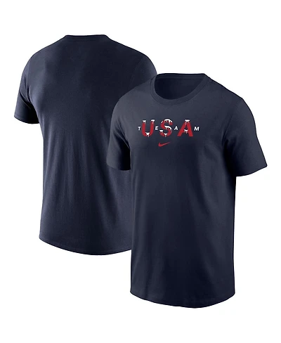 Nike Men's Navy Team Snow Dri-fit T-Shirt