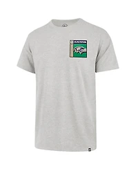 47 Brand Men's Gray Baltimore Ravens Chrome Plate Franklin T-Shirt