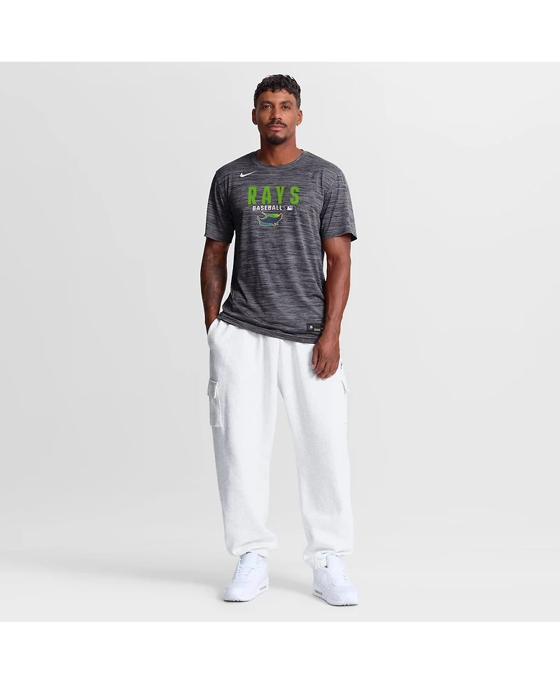 Nike Men's Black Tampa Bay Rays Authentic Collection Velocity Dri-fit T-Shirt