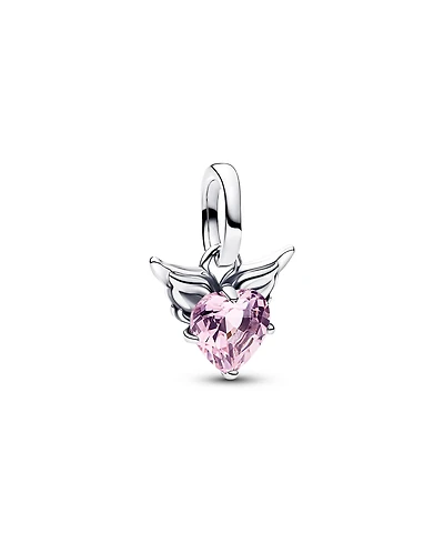 Pandora Winged Heart Mini Dangle Charm