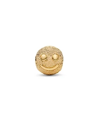 Pandora Textured Happy Face Mini Charm