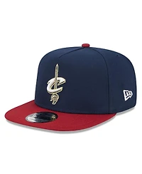 New Era Men's Navy/Wine Cleveland Cavaliers 2025/26 Classic Edition Jersey Hook A-Frame 9FIFTY Snapback Hat