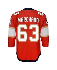 Outerstuff Big Boys and Girls Brad Marchand Red Florida Panthers Premier Player Jersey