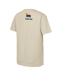 Outerstuff Big Boys and Girls Cream Team x Peanuts Hustle T-Shirt