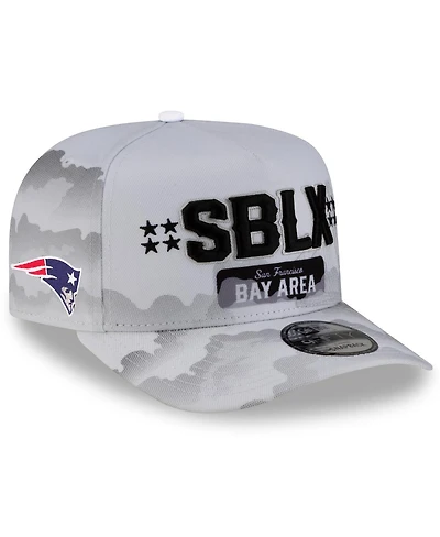 New Era Men's White New England Patriots Super Bowl Lx Tarmac 9FIFTY Snapback Hat