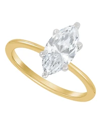 Grown With Love Igi Certified Lab Diamond Solitaire Engagement Ring (1-1/2 ct. t.w.) 14k White Gold (Also Yellow Gold)