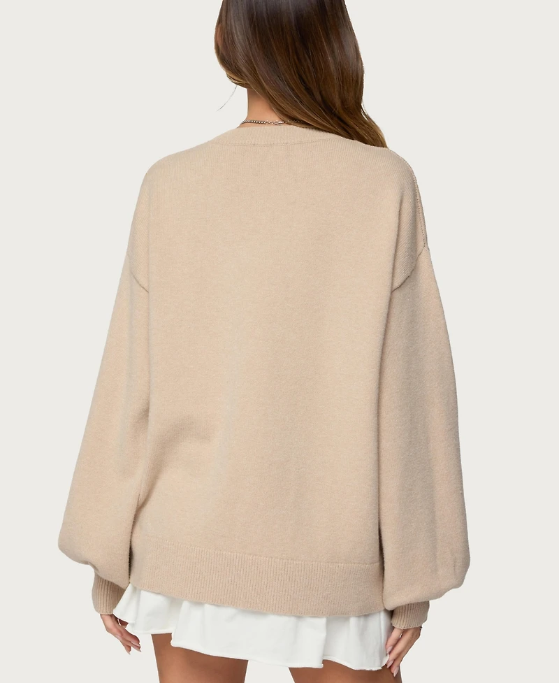 Edikted Women's Aminata Oversized Sweater