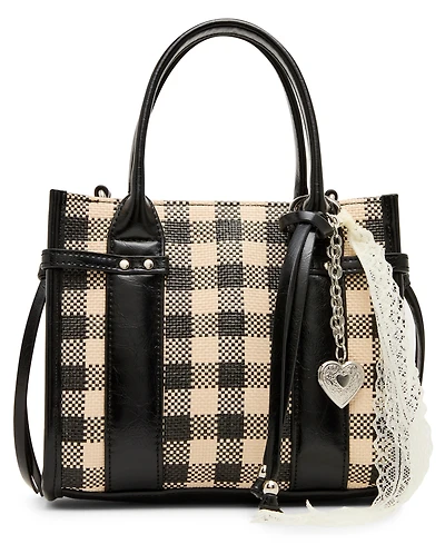 Madden Girl Logand Denim Mini Tote Bag