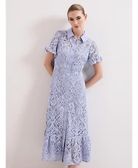 Phase Eight Women's Carmine Lace Dress