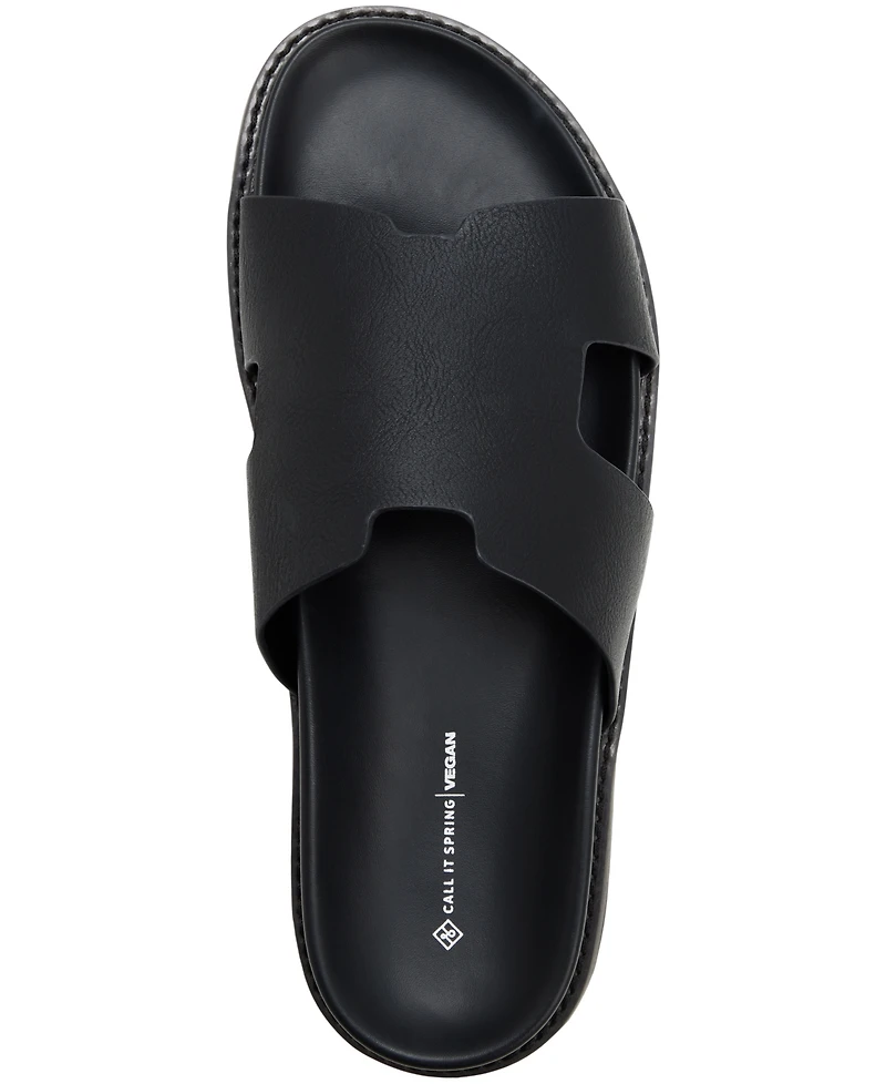 Call It Spring Men's Crestmont Slip-on Flat Sandals