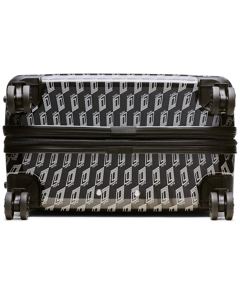 Karl Lagerfeld Paris Bon Voyage Large Upright Suitcase