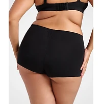 Siella Women's Organic Cotton No-Show Shaping Boy Short