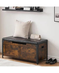 gaomon 39.4" Retro Wooden Storage Chest