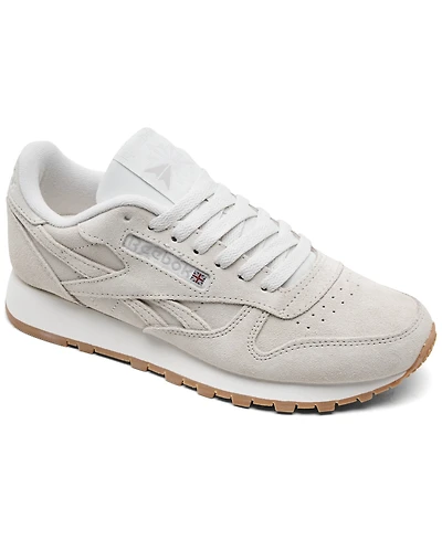 Reebok Women's Classic Leather Suede Casual Sneakers from Finish Line
