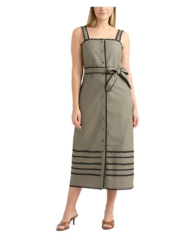 Ellen Tracy Women's Ric Rac Midi Dress