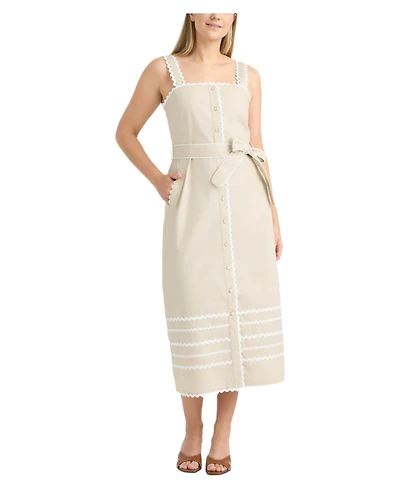 Ellen Tracy Women's Ric Rac Midi Dress
