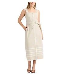 Ellen Tracy Women's Ric Rac Midi Dress