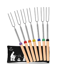 Long Marshmallow Roasting Sticks Extendable Design
