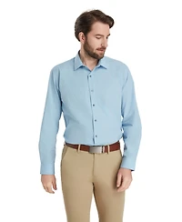 Alfani Men's Slim-Fit Grid Dress Shirt, Macy's Exclusive