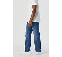 Mavi Jeans Men's Marcus Slim Straight Leg Mid Foggy Feather