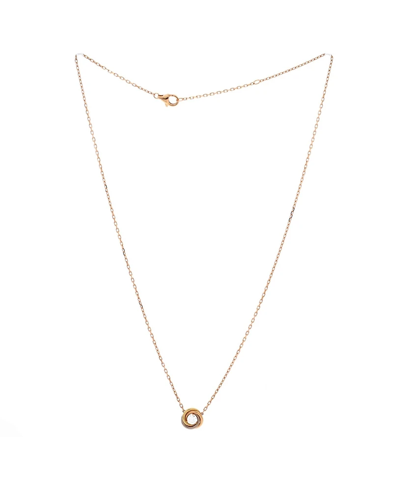 Pre-Owned Cartier Trinity Diamond Pendant Necklace