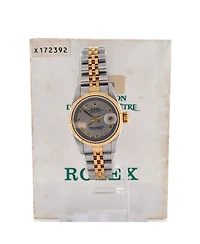 Pre-Owned Rolex Oyster Perpetual Datejust Automatic Watch in Stainless Steel and Gold 26mm