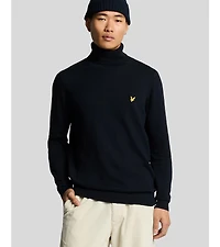Lyle & Scott Men's Cotton Merino Turtleneck Sweater