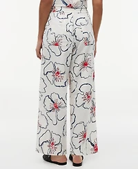 Tommy Hilfiger Women's Wide-Leg Pull-On Pants