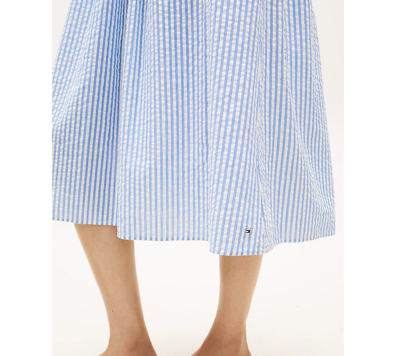 Tommy Hilfiger Women's Sleeveless Smocked Dress