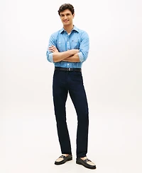 Tommy Hilfiger Men's Denton Slim-Straight Five-Pocket Stretch Essential Twill Pants