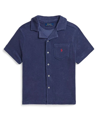 Polo Ralph Lauren Boys 8-20 Terry Camp Shirt