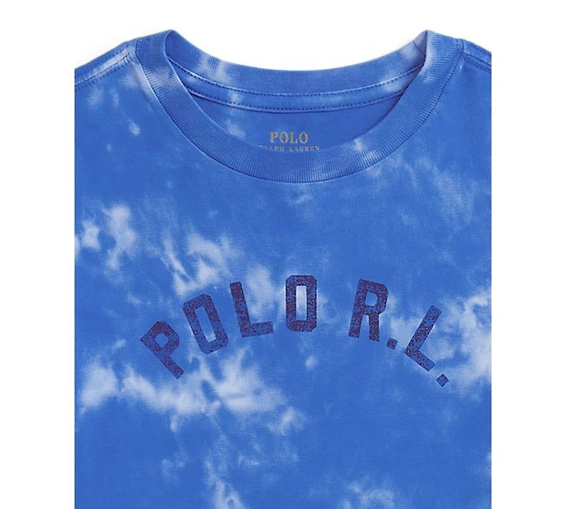 Polo Ralph Lauren Boys 2-7 Logo Tie-Dye Cotton Tee