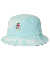 Polo Ralph Lauren Boys 8-20 Tie-Dye Polo Bear Twill Bucket Hat