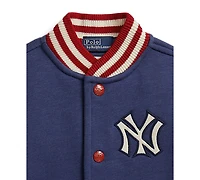 Polo Ralph Lauren Boys 2-7 Yankees Fleece Jacket