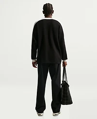 Nike Men's Sportswear Loose-Fit Long-Sleeve Club Jersey Sweater