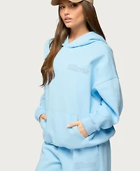 Edikted Women's Pastel Edit Oversized Hoodie