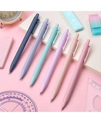 Htutwoo 0.5mm Mechanical Pencil Set, 3PCS Mechanical Pencils with Hb Lead Refills, Pastel Eraser Set and Eraser Refills for Writing, Art Drawing