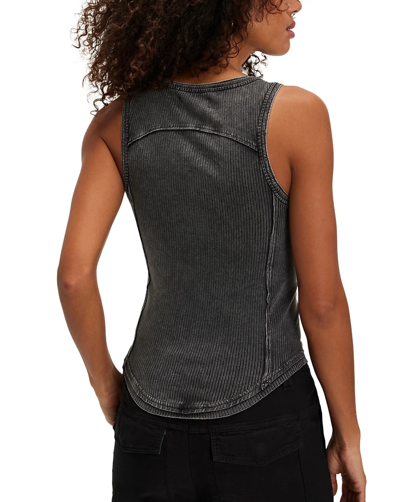 Free People Women's Jamie Buckle Sleeveless Tank Top