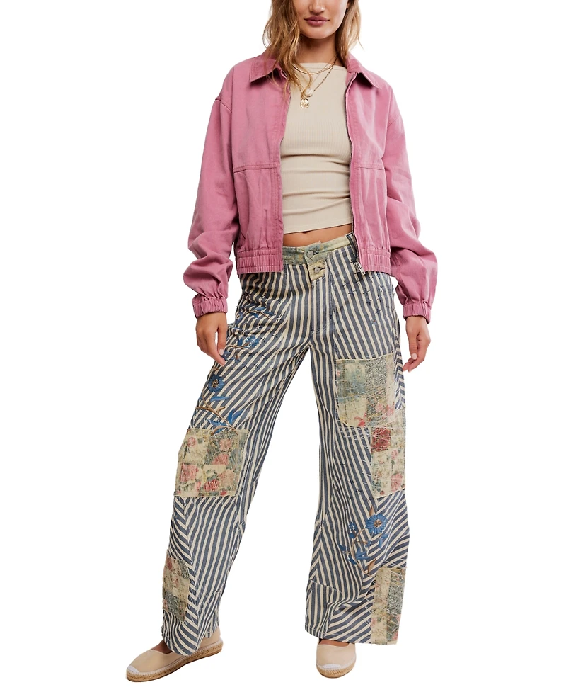 Free People Women's Birdie Collared Jacket