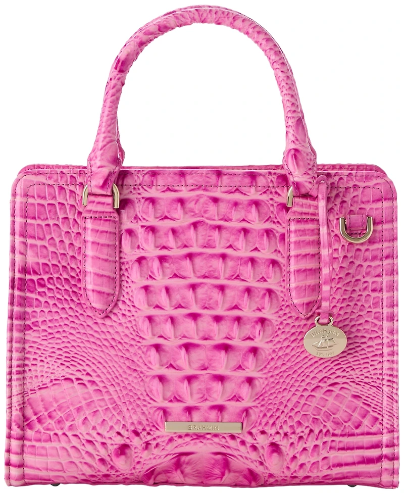 Brahmin Cami Small Leather Satchel Bag