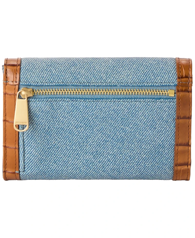 Brahmin Kerra Alden Road Leather Mini Wallet